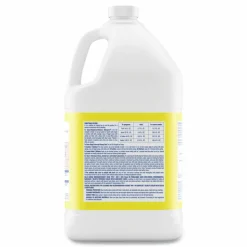 Professional LYSOL Brand Disinfectant Deodorizing Cleaner Concentrate, Lemon Scent, 128 oz Bottle, 4/Carton