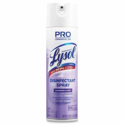 Professional LYSOL Brand Disinfectant Spray, Lavender Scent, 19 oz Aerosol Spray, 12/Carton