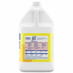 Professional LYSOL Brand Disinfectant Deodorizing Cleaner Concentrate, Lemon Scent, 128 oz Bottle