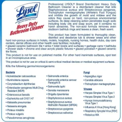 Professional LYSOL Brand Disinfectant Heavy-Duty Bathroom Cleaner Concentrate, Fresh Lime Scent, 1 gal Bottle, 4/Carton