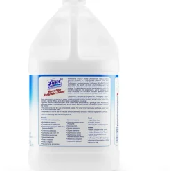Professional LYSOL Brand Disinfectant Heavy-Duty Bathroom Cleaner Concentrate, Fresh Lime Scent, 1 gal Bottle, 4/Carton