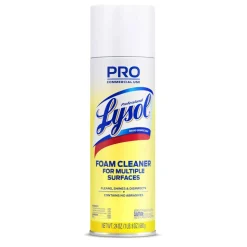 Professional Lysol Disinfectant Foam Cleaner, 24 Oz Bottle