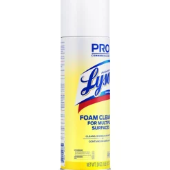 Professional Lysol Disinfectant Foam Cleaner, 24 Oz Bottle
