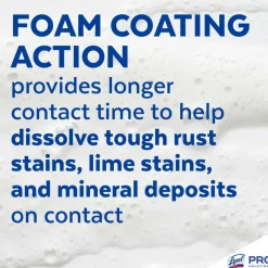 Professional Lysol Disinfectant Foam Cleaner, 24 Oz Bottle