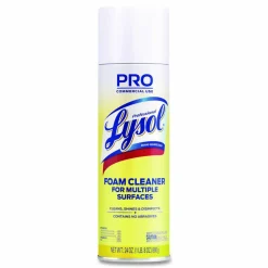 Professional Lysol Disinfectant Foam Cleaner, 24 Oz Bottle, Case Of 12