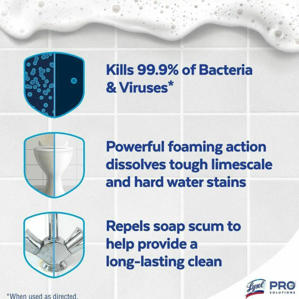 Professional Lysol Disinfectant Bathroom Cleaner