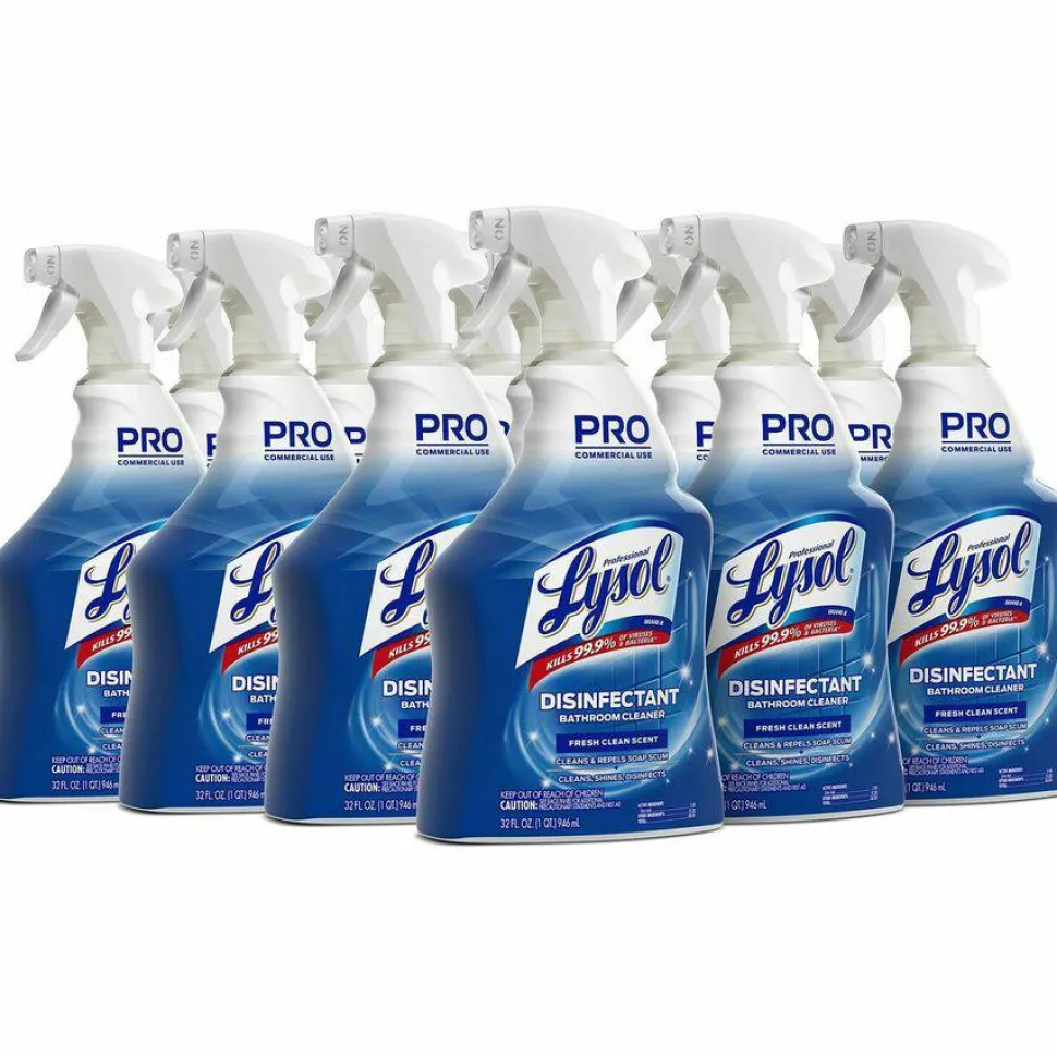 Professional Lysol Disinfectant Bathroom Cleaner
