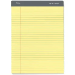 Professional Writing Pads, 8-1/2