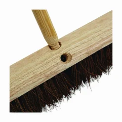 Pro Line Heavy Duty Threaded End Broom Handle, 1 1/8" Diameter, 60" Length