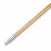 Pro Line Metal-Tip Threaded Hardwood Broom Handle, 15/16" Diameter, 60" Length