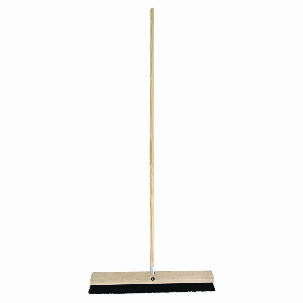 Pro Line Metal-Tip Threaded Hardwood Broom Handle, 15/16" Diameter, 60" Length