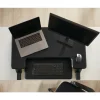 P20 Standing Desk Converter With USB And Keyboard Tray, 19-3/10"H x 35-2/5"W x 23-1/5"D, Black