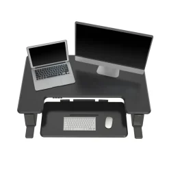 P20 Standing Desk Converter With USB And Keyboard Tray, 19-3/10