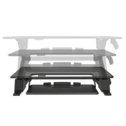 P20 Standing Desk Converter With USB And Keyboard Tray, 19-3/10