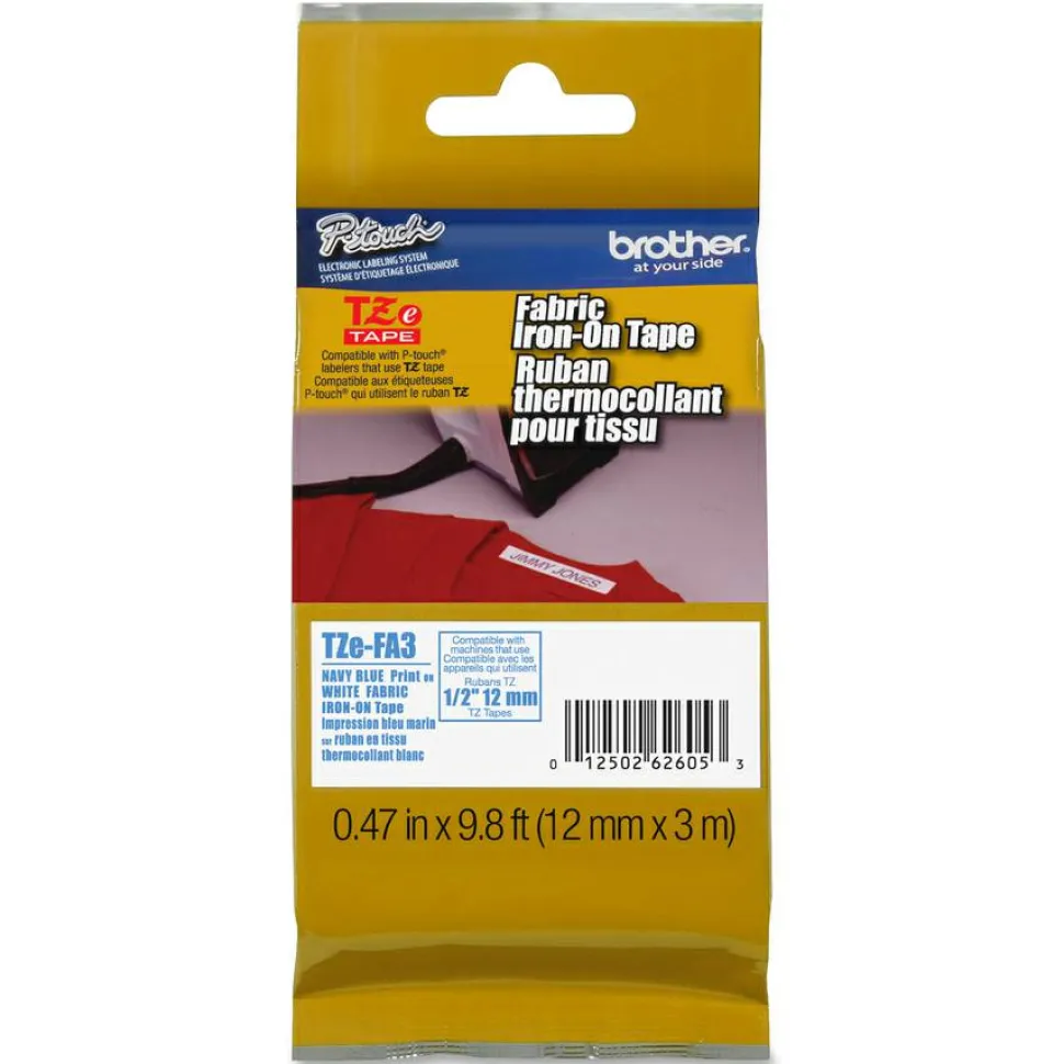 P-touch TZe Iron-On Tape