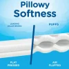 Puffs Plus Lotion 2-Ply Facial Tissues, White, 56 Sheets Per Box, Pack of 4 Boxes