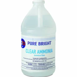 Pure Bright Clear Ammonia, 64 oz Bottle, 8/Carton