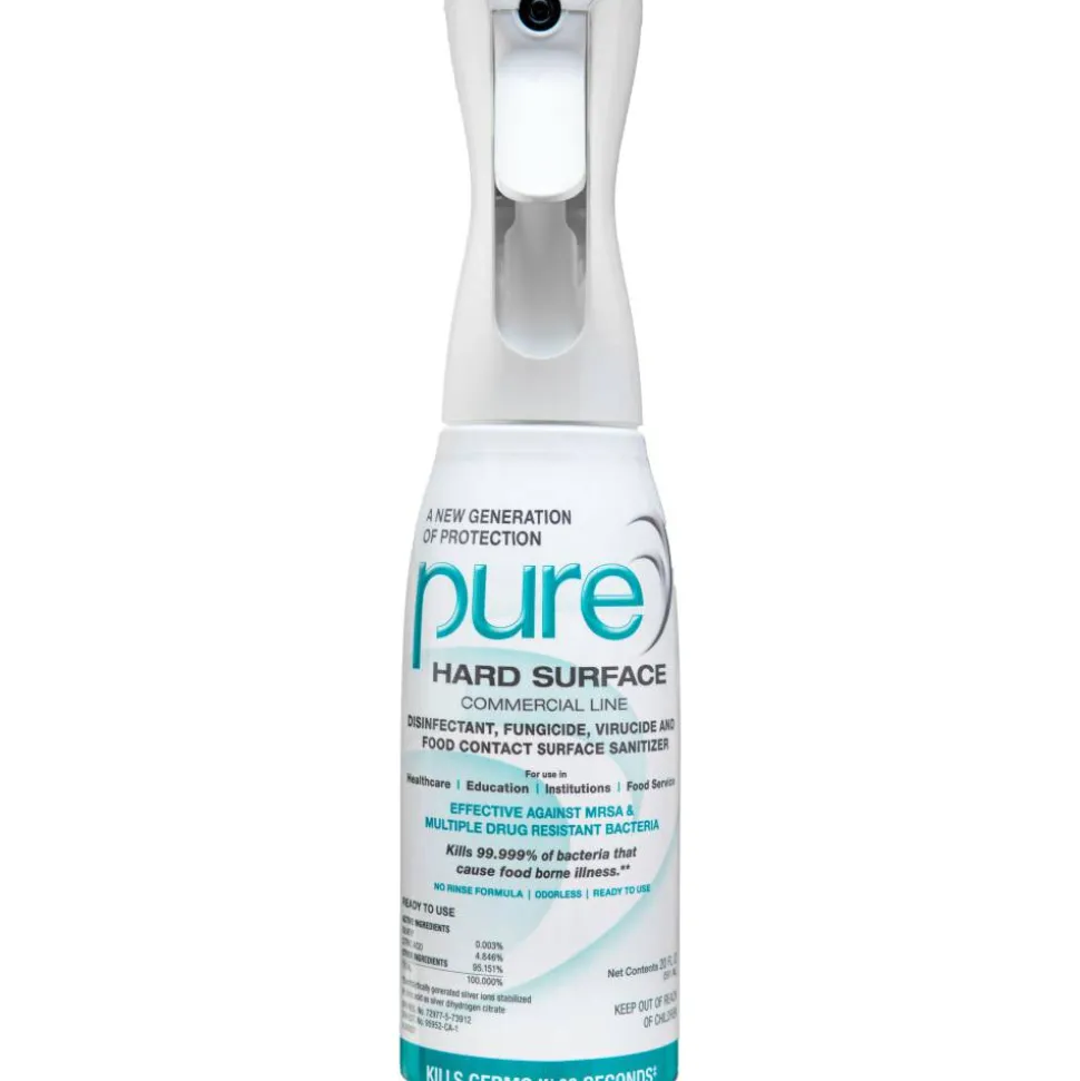 Pure Disinfectant, 20 Oz Spray Bottle, Case Of 12