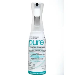 Pure Hard Surface Disinfectant, 20 Oz, White