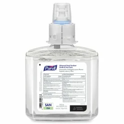 PURELL Advanced Hand Sanitizer Gentle and Free Foam, 1,200 mL Refill, Fragrance-Free, For ES4 Dispensers, 2/Carton
