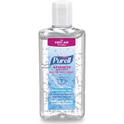 PURELL Advanced Hand Sanitizer Refreshing Gel for First Aid Providers, 4 fl oz Flip-Cap Bottle (Pack of 24)