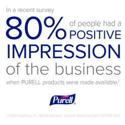 PURELL Advanced Hand Sanitizer Refreshing Gel, Clean Scent, 12 fl oz Pump Bottle