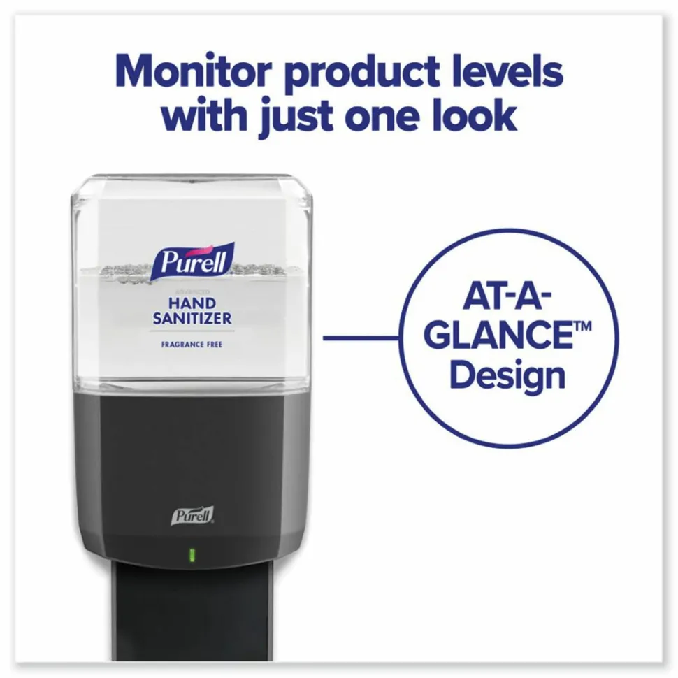 PURELL Advanced Hand Sanitizer Foam, For ES8 Dispensers, 1,200 mL Refill, Clean Scent, 2/Carton