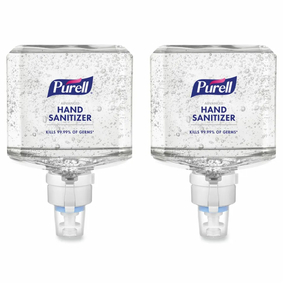 PURELL Advanced Hand Sanitizer Foam, For ES8 Dispensers, 1,200 mL Refill, Clean Scent, 2/Carton