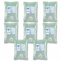 PURELL Advanced Hand Sanitizer Green Certified Gel Refill, For CS2 Dispensers, 1,000 mL, Fragrance-Free, 8/Carton