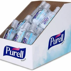 Purell Advanced Hand Sanitizer Refreshing Gel, 1 Oz, Clean Scent, 1 Fl Oz Travel Size Flip-Cap Bottle, Pack Of 36