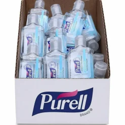 Purell Advanced Hand Sanitizer Refreshing Gel, 1 Oz, Clean Scent, 1 Fl Oz Travel Size Flip-Cap Bottle, Pack Of 36