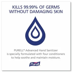 PURELL Advanced Hand Sanitizer Refreshing Gel, 1.5 L Pump Bottle, Clean Scent
