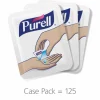 PURELL Advanced Hand Sanitizer Single Use, Gel, 1.2 mL, Packet, Fragrance-Free, 125/Box