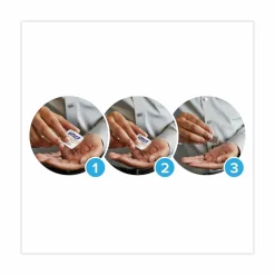 PURELL Advanced Hand Sanitizer Single Use, Gel, 1.2 mL, Packet, Fragrance-Free, 125/Box