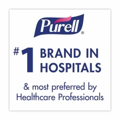 PURELL Advanced Hand Sanitizer Single Use, Gel, 1.2 mL, Packet, Fragrance-Free, 125/Box