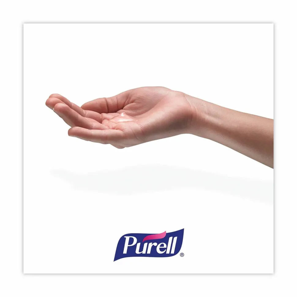 PURELL Advanced Hand Sanitizer Single Use, Gel, 1.2 mL, Packet, Fragrance-Free, 125/Box