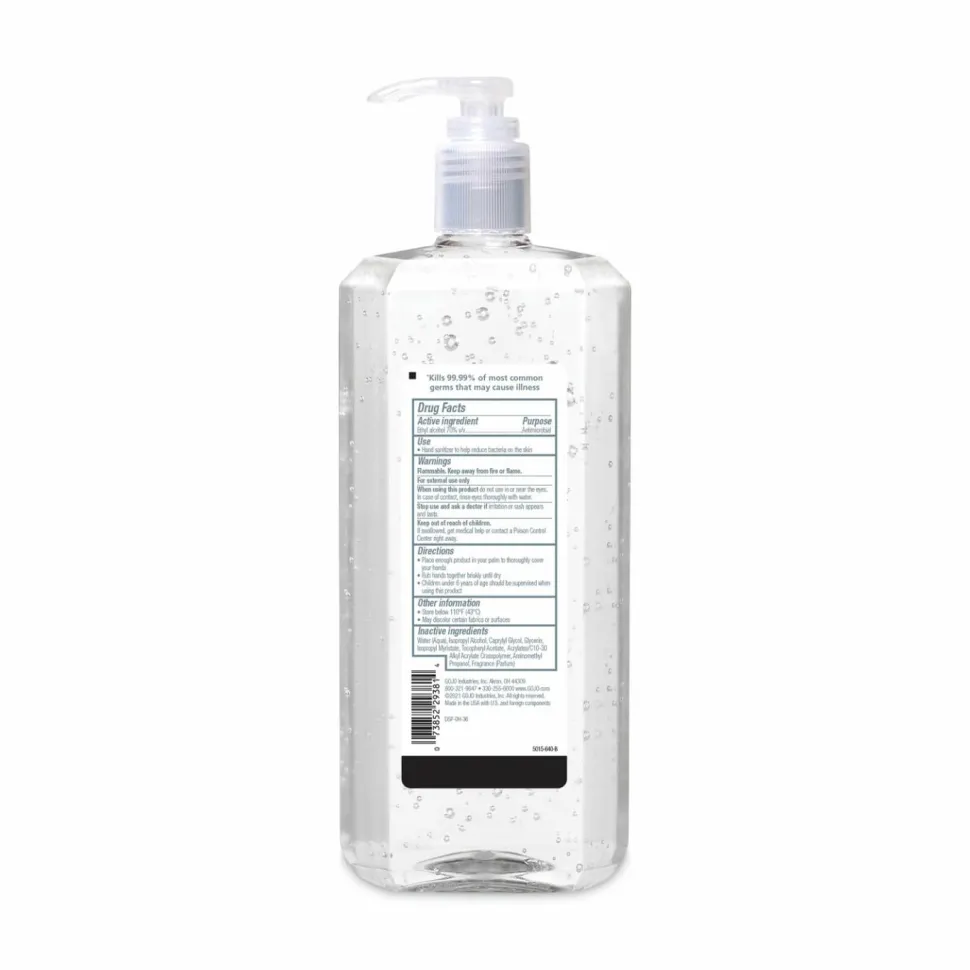 PURELL Advanced Hand Sanitizer Refreshing Gel, 1.5 L Pump Bottle, Clean Scent, 4/Carton
