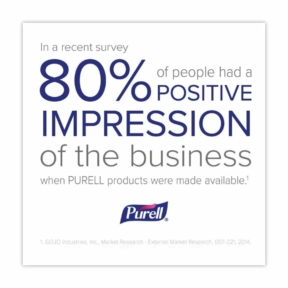 PURELL Advanced Hand Sanitizer Refreshing Gel, 1.5 L Pump Bottle, Clean Scent, 4/Carton
