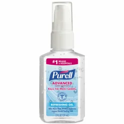 PURELL Advanced Hand Sanitizer Single Use, Gel, 1.2 mL Packet, Fragrance-Free, 2,000/Carton