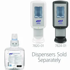 PURELL Advanced Hand Sanitizer Green Certified Foam Refill, For CS8 Dispensers, 1,200 mL, Fragrance-Free, 2/Carton
