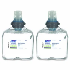 PURELL Advanced Hand Sanitizer Green Certified TFX Refill, Foam, 1,200 mL, Fragrance-Free, 2/Carton