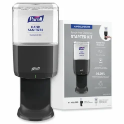 PURELL Advanced Hand Sanitizer Foam ES6 Starter Kit, 1,200 mL Graphite