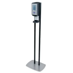 Purell CS8 Dispenser Floor Stand, For Hand Sanitizer, Graphite, 7418-DS