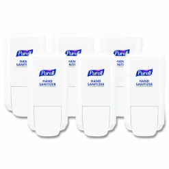 PURELL CS2 Hand Sanitizer Dispenser, 1,000 mL, 5.14 x 3.83 x 10, White, 6/Carton