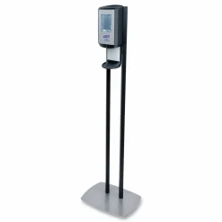PURELL CS8 Hand Sanitizer Floor Stand with Dispenser, 1,200 mL, 13.5 x 5 x 28.5, Graphite