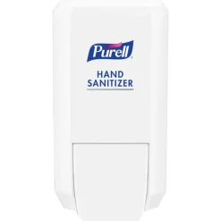 Purell CS2 Push-Style Hand Sanitizer Dispensers, White, Case Of 6 Dispensers