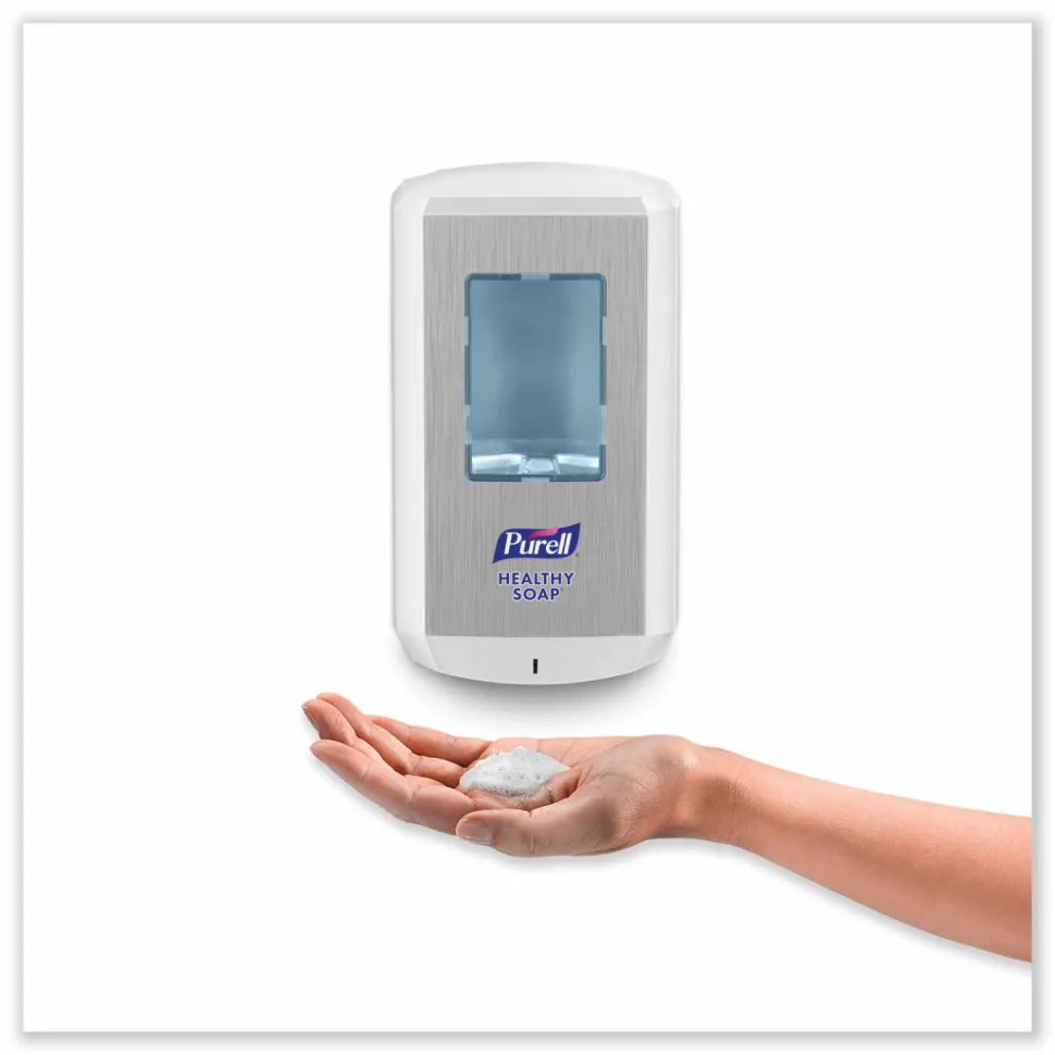 PURELL CS6 Soap Touch-Free Dispenser, 1,200 mL, 4.88 x 8.8 x 11.38, White