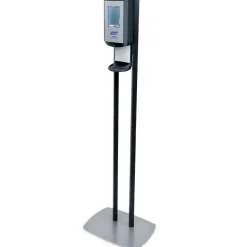 Purell CS6 Touch-Free Dispenser Floor Stand, For Hand Sanitizer, Graphite, 7416-DS