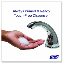 PURELL CX10 Counter Mount Soap Dispenser, 2,000 mL, 2.28 x 5.82 x 4.04, Chrome