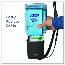PURELL CX10 Counter Mount Soap Dispenser with Metal Spout Fixture, 2,000 mL, 2.28 x 5.82 x 4.04, Chrome